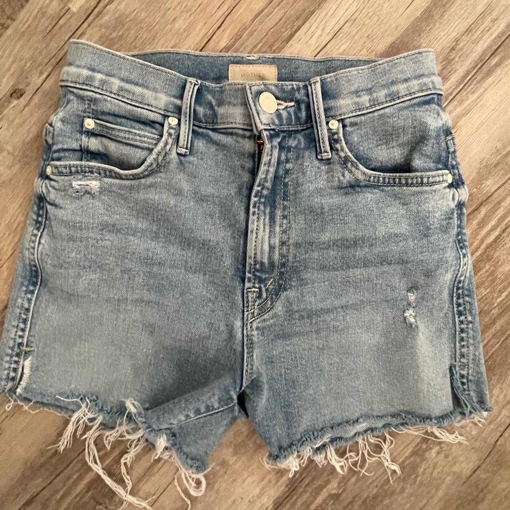 Mother Jean Shorts